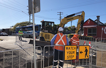 Montague/Victoria Intersection Upgrade Early Works